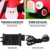 Christmas Inflatable Santa Truck 1.6M Height LED Illuminated