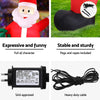 Christmas Inflatable Giant Santa 3.8M Height LED Illuminated