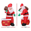 Christmas Inflatable Santa Illuminated