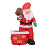 Christmas Inflatable Santa Illuminated