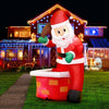 Christmas Inflatable Santa Illuminated