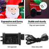 Christmas Inflatable Climbing Santa 2.5M Height LED Illuminated