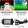 Christmas Inflatable Santa Bench 1.8M LED Illuminated