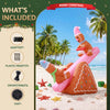 Jingle Jollys 1.8m Christmas Inflatable Seesaw with LED