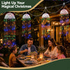 4-Pack Solar Jellyfish Christmas Garden Lights – Multicolour