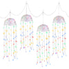 4-Pack Solar Jellyfish Christmas Garden Lights – Multicolour