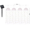 4-Pack Solar Jellyfish Garden Lights – Warm White
