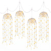 4-Pack Solar Jellyfish Garden Lights – Warm White