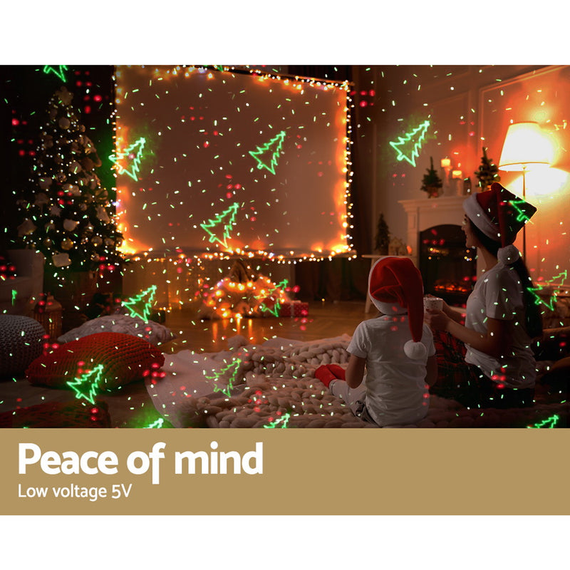 1X Projector Light Christmas Lights Laser Outdoor Decorations