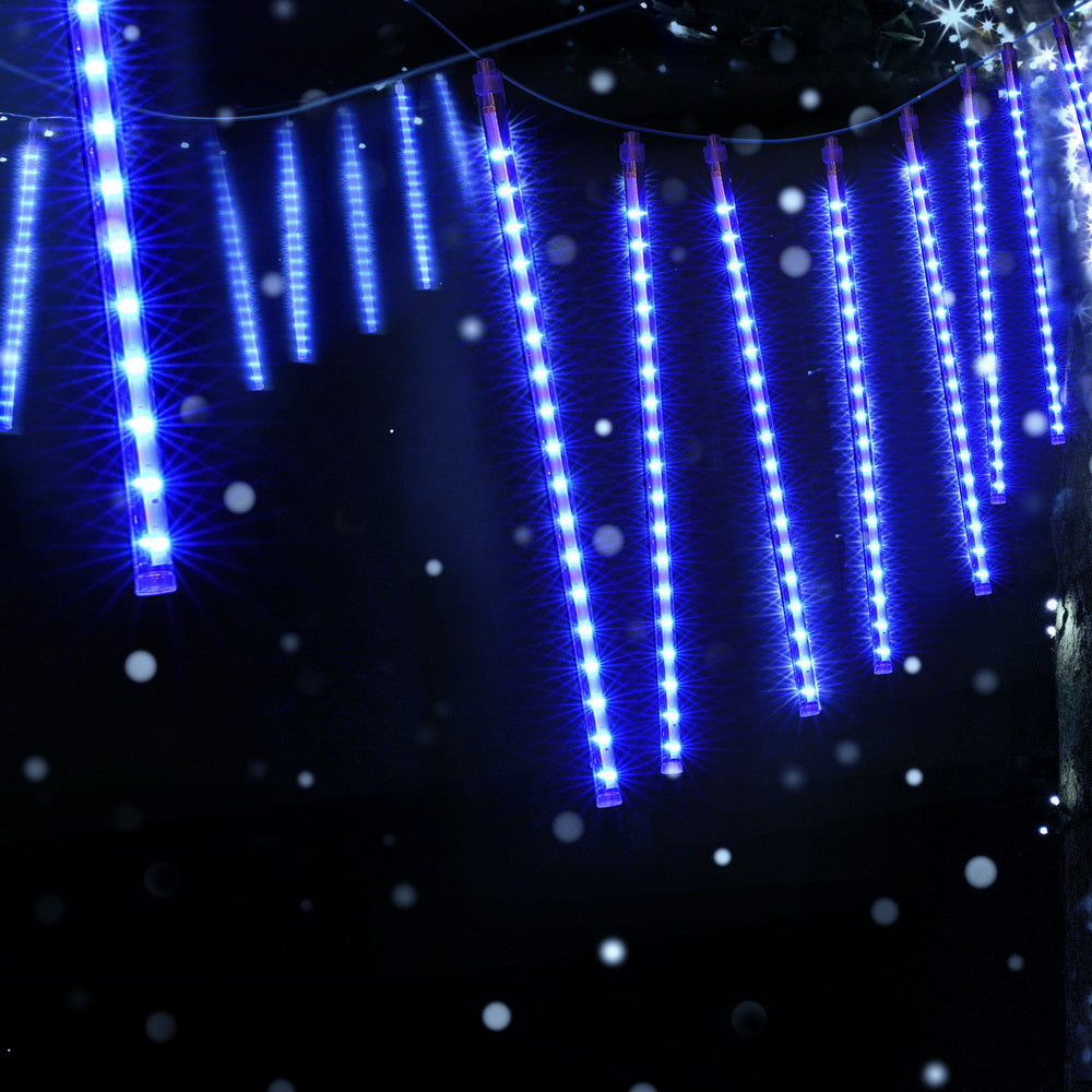 7M Meteor Shower Christmas Lights 288 LED Icicle Lights