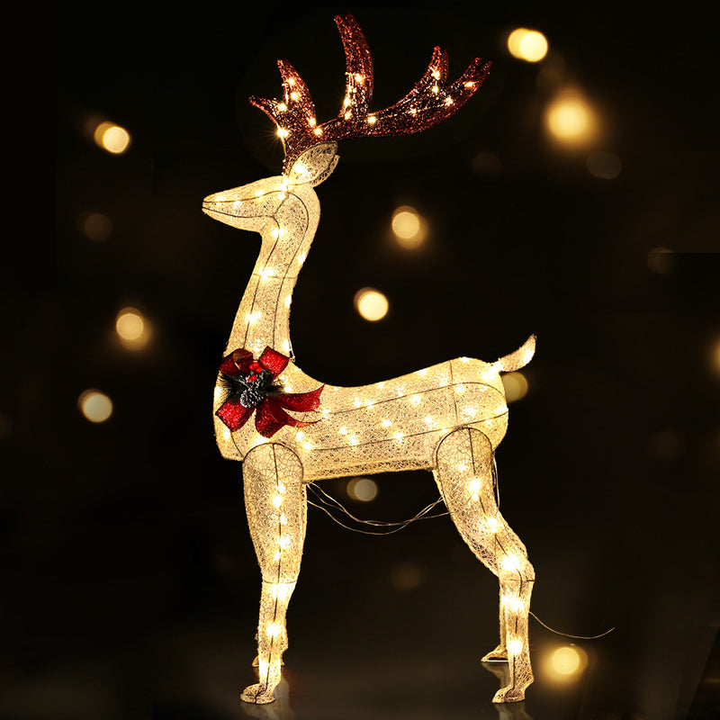 1.5M Christmas Lights Reindeer 100 LED