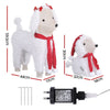 Christmas Lights 60 LED Fairy Light 2pcs Dog Set decor