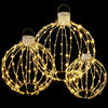 Christmas Lights 320 LED Fairy Light 3pcs Ball Set