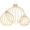 Christmas Lights 320 LED Fairy Light 3pcs Ball Set
