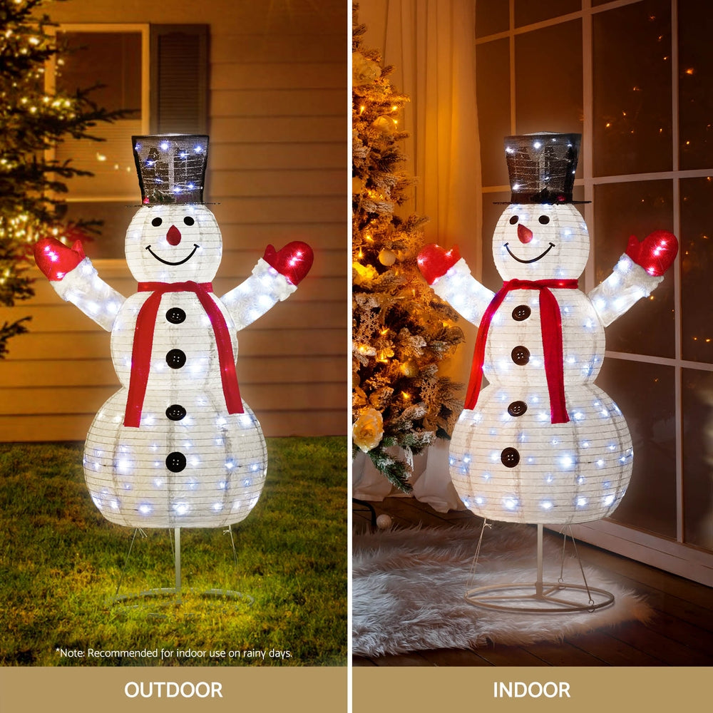 1.7M Christmas Lights 200 LED Fairy Light Snowman