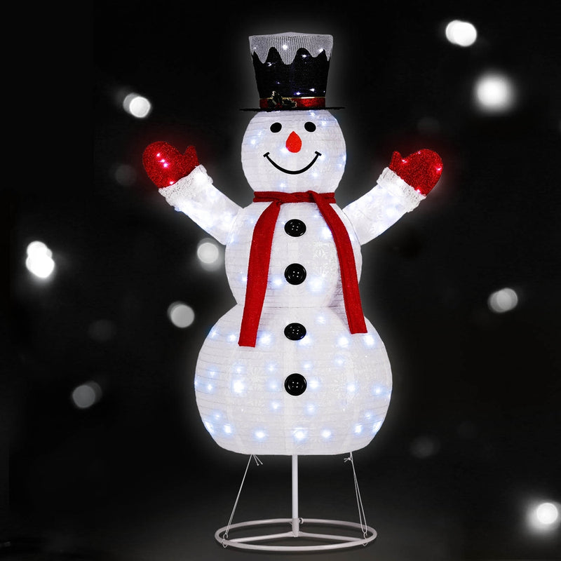 1.7M Christmas Lights 200 LED Fairy Light Snowman