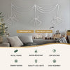 1.8M Christmas Lights 288 LED Bell Motif Light