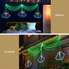 1.8M Christmas Lights 288 LED Bell Motif Light
