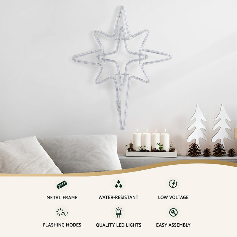 Christmas Lights 57cm Bethlehem Star 90 LED Motif