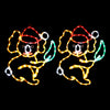 Christmas Lights Motif 216 LED Rope Light Outdoor