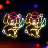 Christmas Lights Motif 216 LED Rope Light Outdoor