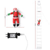 3.5M Christmas Ladder Lights – 300 LED with Santa Claus