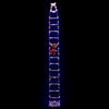 3.5M Christmas Ladder Lights – 300 LED with Santa Claus