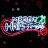 96cm Merry Christmas LED Light Motif 288 LEDs