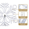 Christmas Lights 304 LED Snow Motif Light