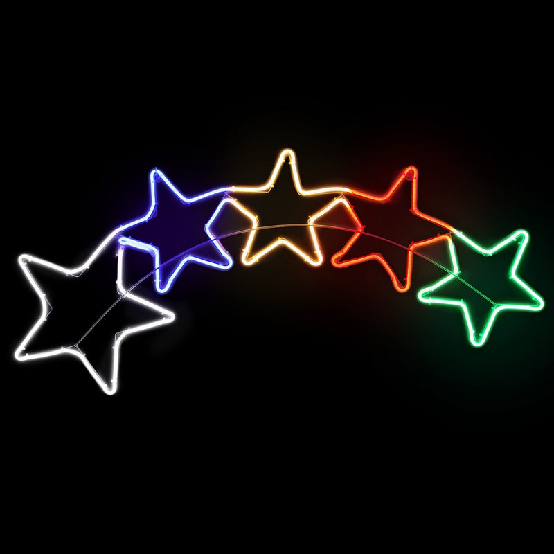 1.25M Christmas Lights Motif 560 LED Rope Light Outdoor