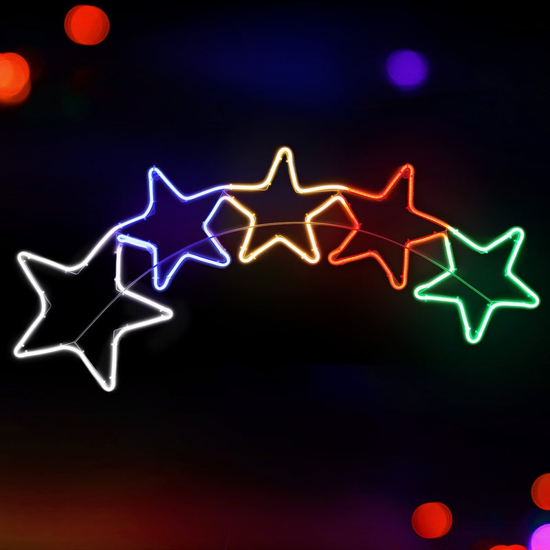 1.25M Christmas Lights Motif 560 LED Rope Light Outdoor