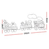 2.1M Christmas Lights 631 LED Train Motif Light
