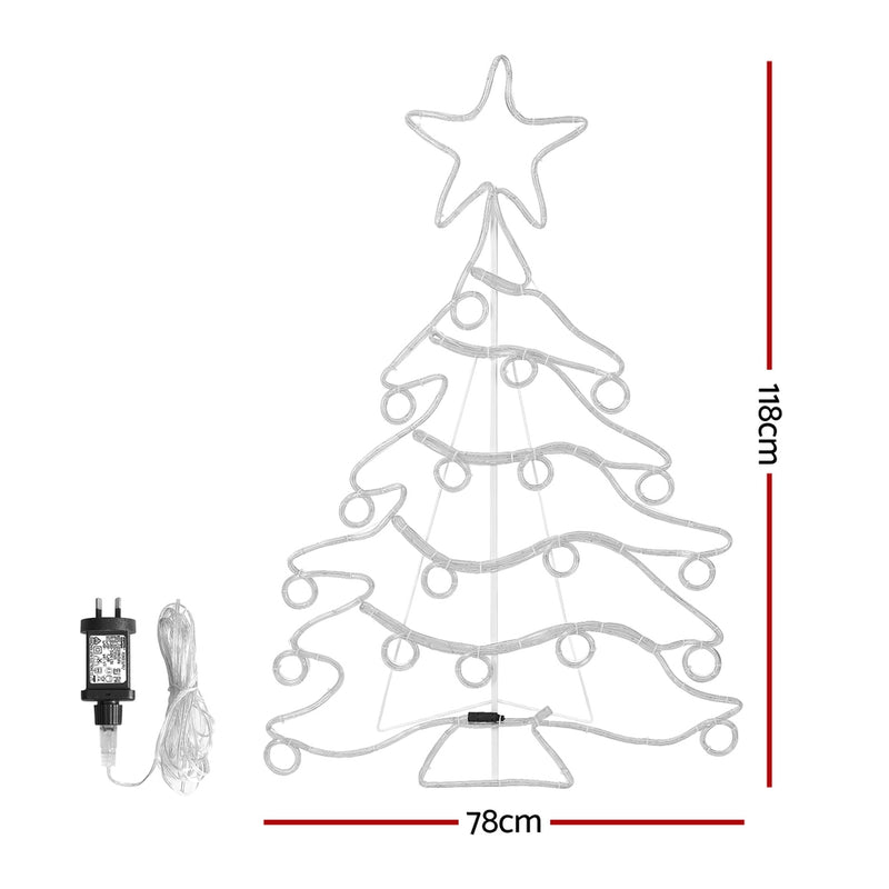 1.18M Christmas Lights Motif 288 LED Rope Light Outdoor