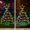 1.18M Christmas Lights Motif 288 LED Rope Light Outdoor