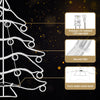 1.18M Christmas Lights Motif 288 LED Rope Light Outdoor