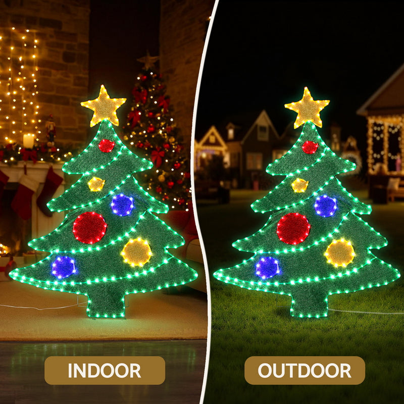 Christmas Lights 150cm Motif 220 LED Rope Light Outdoor