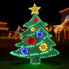 Christmas Lights 150cm Motif 220 LED Rope Light Outdoor