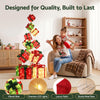 170cm Lighted Christmas Gift Box Tower Decoration