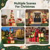170cm Lighted Christmas Gift Box Tower Decoration