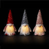 Light Up Christmas Gnomes Plush Set of 3 Warm White