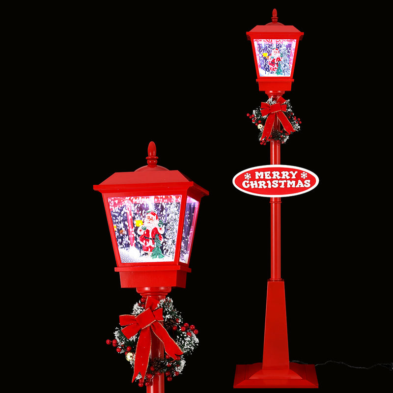 1.8M Christmas Lights Post Lamp LED Outdoor
