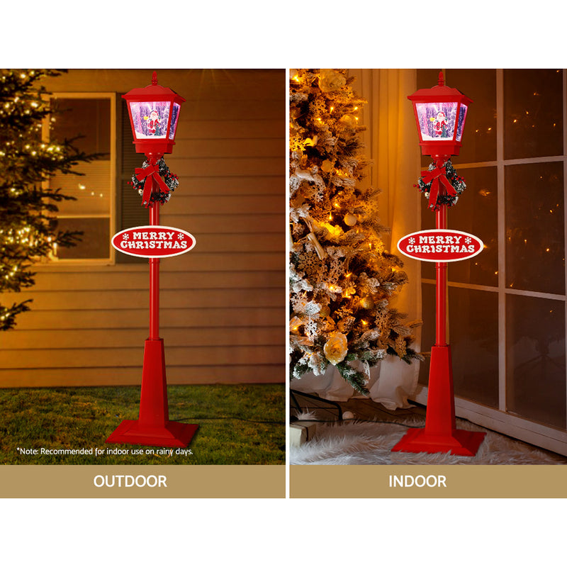 1.8M Christmas Lights Post Lamp LED Outdoor