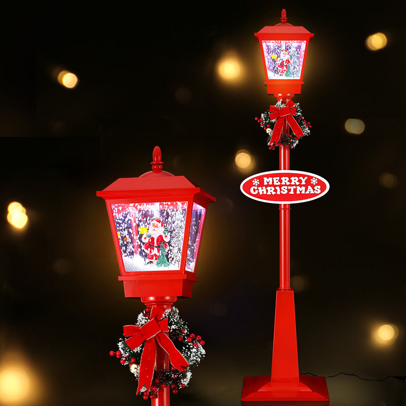 1.8M Christmas Lights Post Lamp LED Outdoor