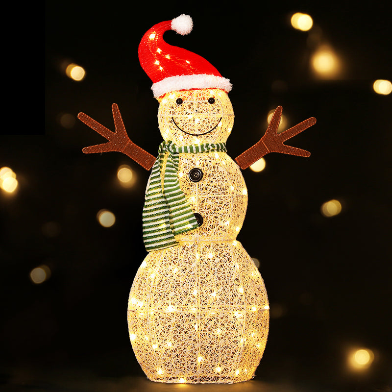 Christmas Lights Snowman 80 LED