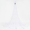 2.5M Christmas Tree Waterfall Fairy Lights with Topper