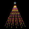 2.5M Christmas Lights Waterfall String Light 300 LED Star Topper
