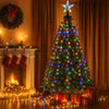 2.5M Christmas Lights Waterfall String Light 300 LED Star Topper
