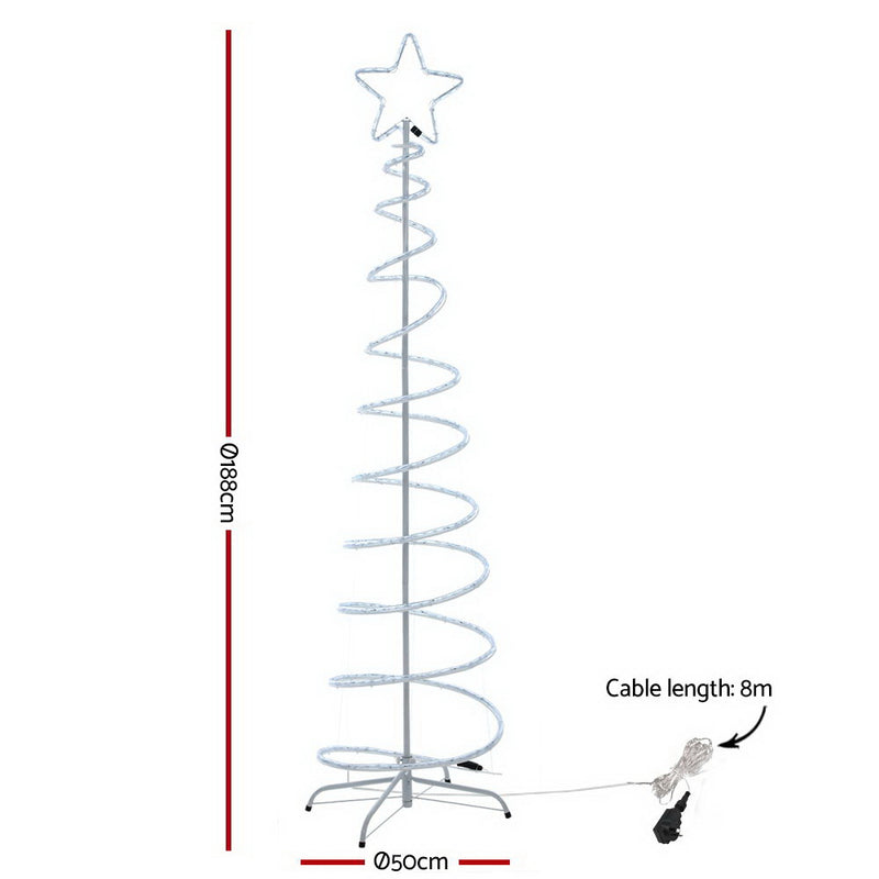 1.88M Christmas Lights Tree 288 LED
