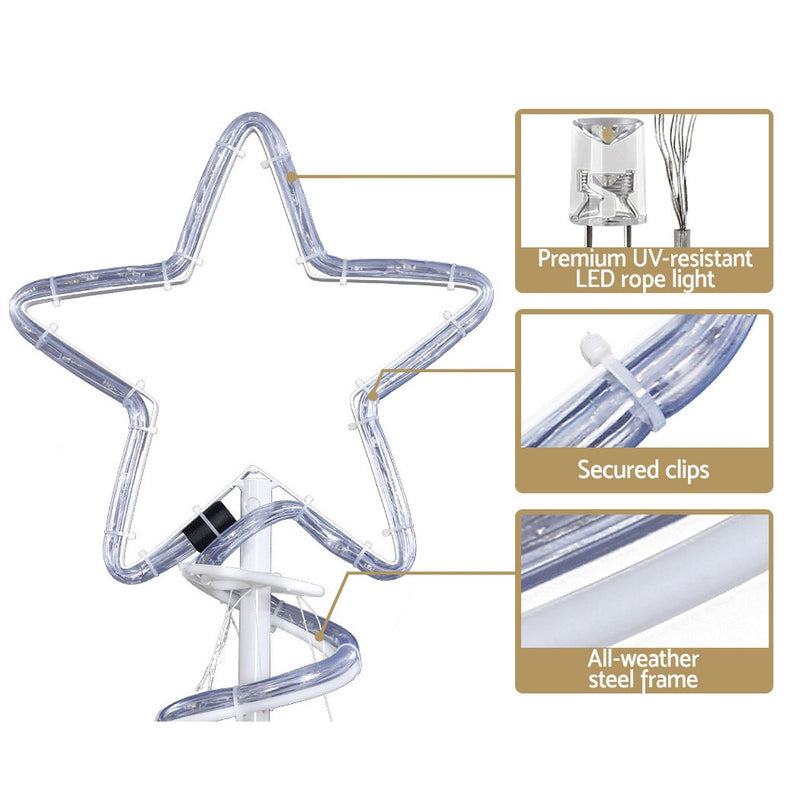 1.88M Christmas Lights Tree 288 LED