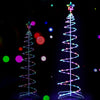 1.8M RGB LED Rope Light Christmas Tree 100 LEDs
